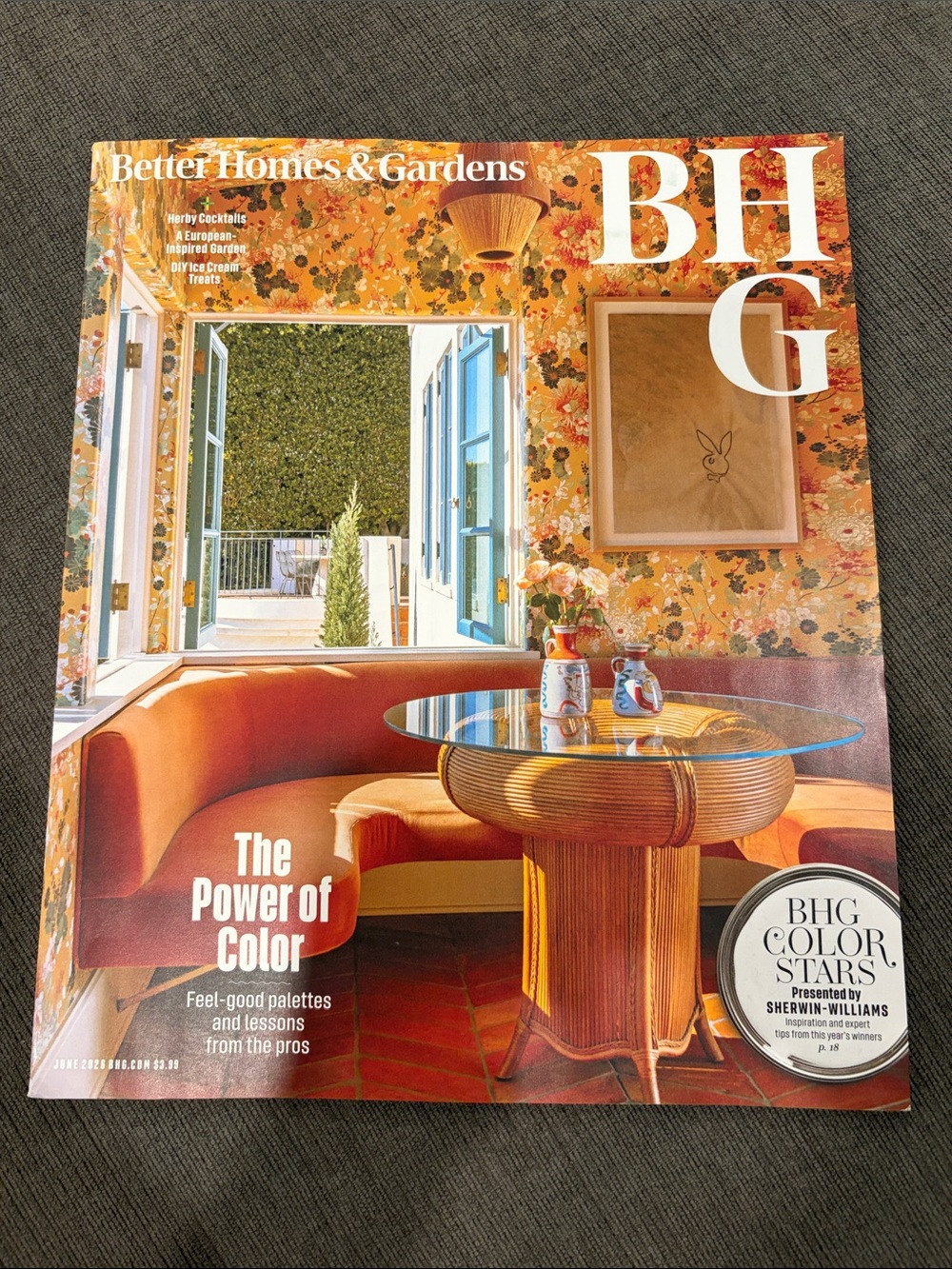 Better Homes & Gardens Magazine - June 2026 - The Power of Color     home decor